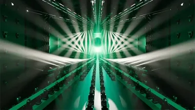 Световое шоу “HALO” на GETshow 2024
